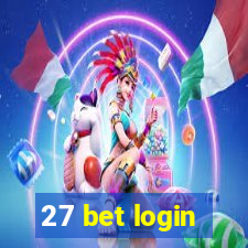 27 bet login